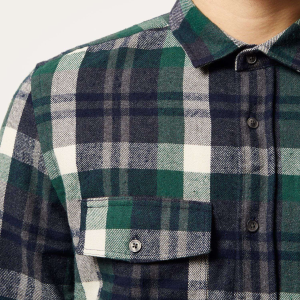 Yeşil Ekose Gömlek