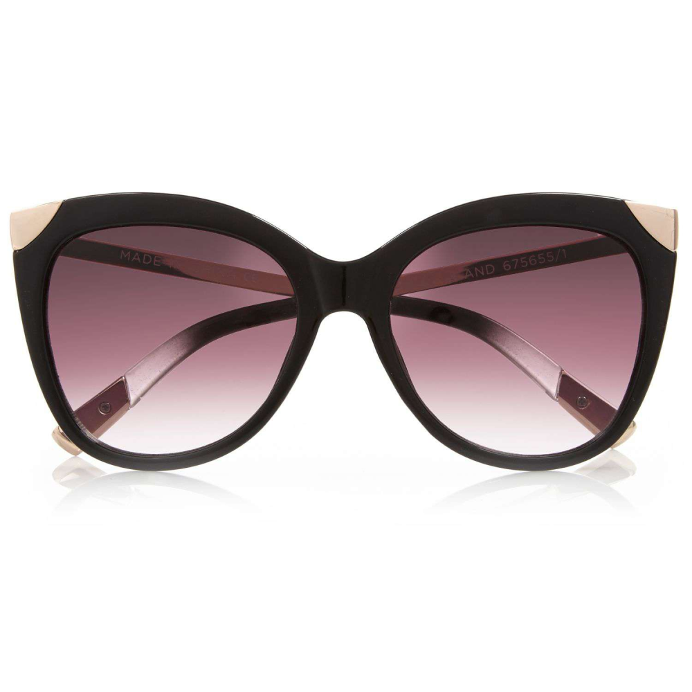 Metal Siyah Gözlük